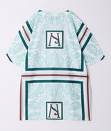 〈NONTOKYO〉BANDANA PRINT T-SHIRT / バンダナプリントTシャツ（WHITE）