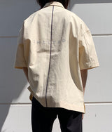 〈SHINYAKOZUKA〉LADDER STITCH SHIRTS / ラダーステッチシャツ（IVORY）