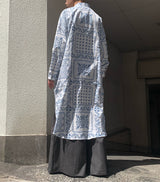 〈SHINYAKOZUKA〉DRESS WITH RAYN SPOONER / ドレスウィズレインスプーナー（BLURRED WHITE）