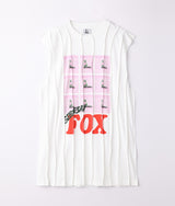 〈NONTOKYO〉PINTUCK T-SHIRT (FOX) / ピンタックTシャツ (フォックス)
（WHITE）