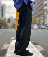 〈kudos〉FLARE TROUSERS / フレアトラウザー（BLACK）