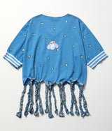 〈QUI × YUUKI from CHAI〉A-1 DAD T-SHIRT/ A-1 DAD Tシャツ（BLUE）