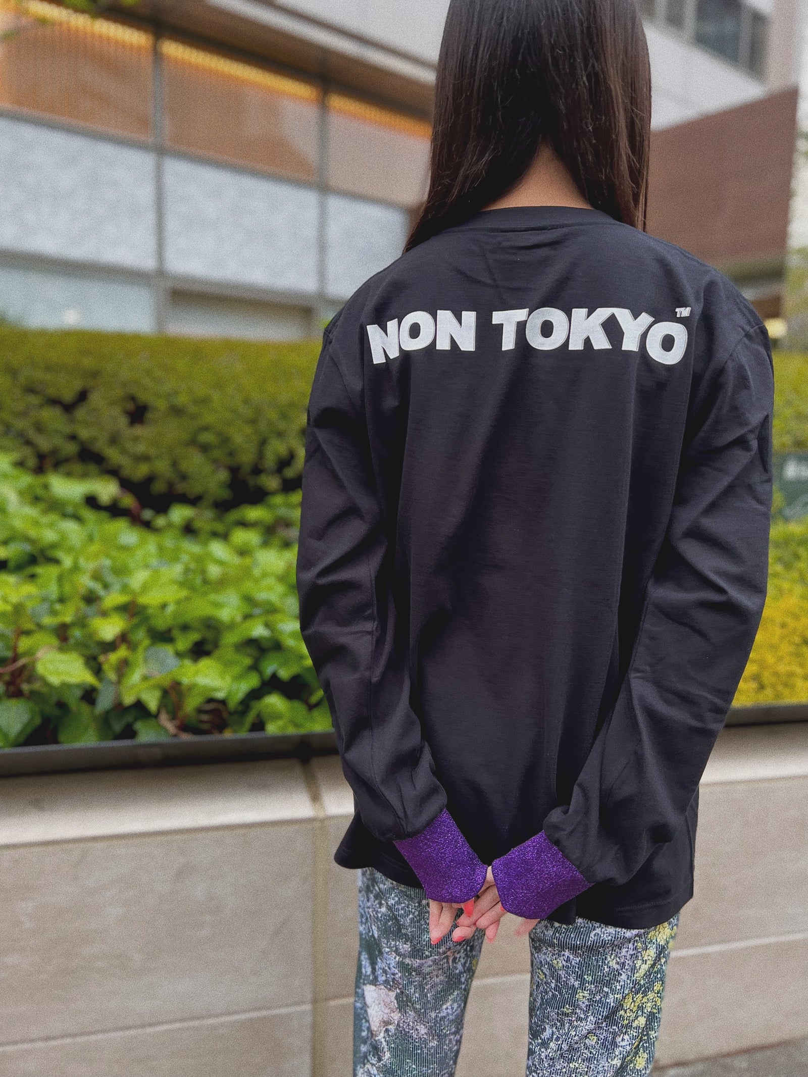 NONTOKYO〉PRINT LONG T-SHIRT(COW)（WHITE）│QUI STORE