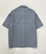 〈SHINYAKOZUKA〉LADDER STITCH SHIRTS / ラダーステッチシャツ（BLUEGREY）
