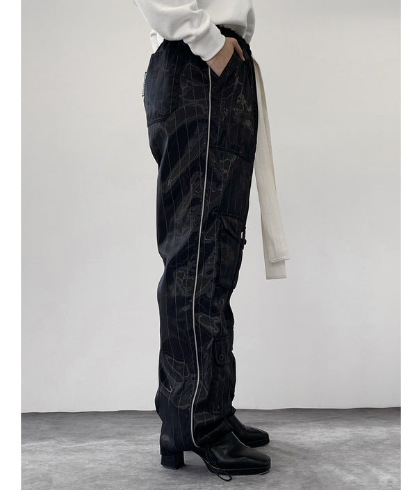 〈BODYSONG.〉 ReflectivestripeP（BLACK）