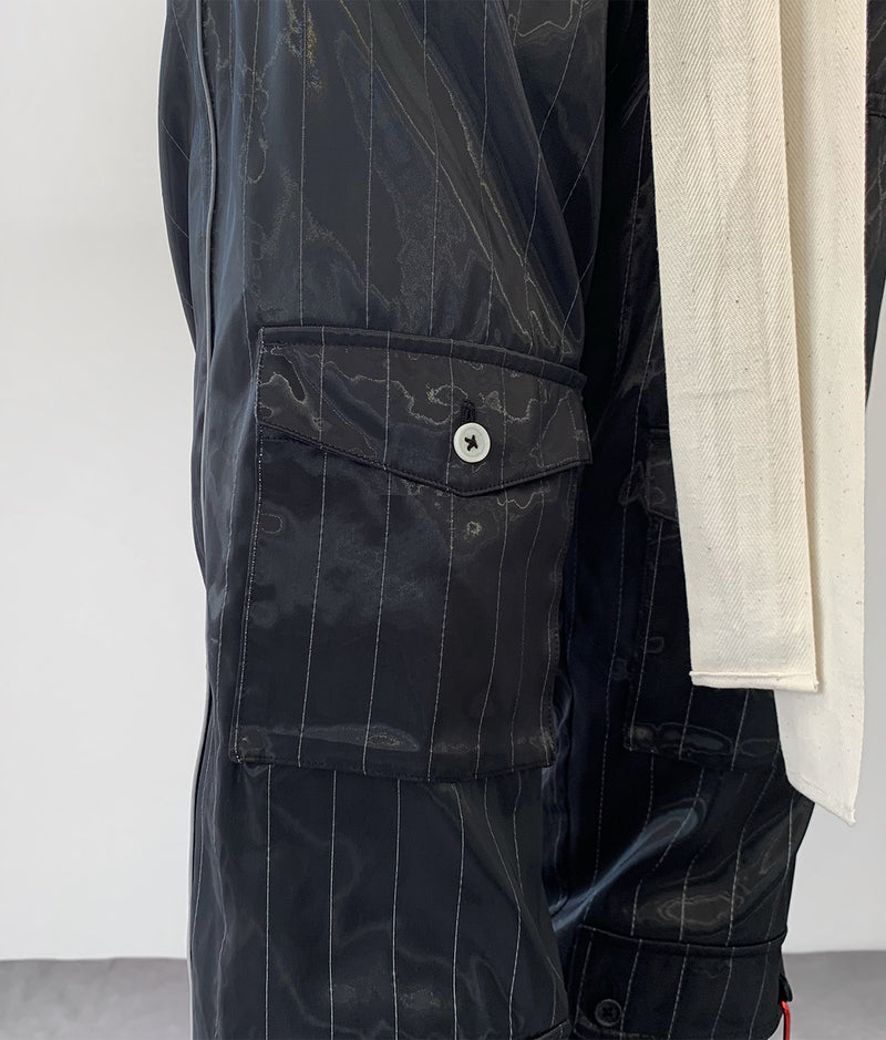 〈BODYSONG.〉 ReflectivestripeP（BLACK）