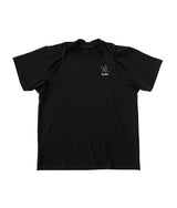 〈kudos〉FOLDED T-SHIRT / フォールドTシャツ（BLACK）