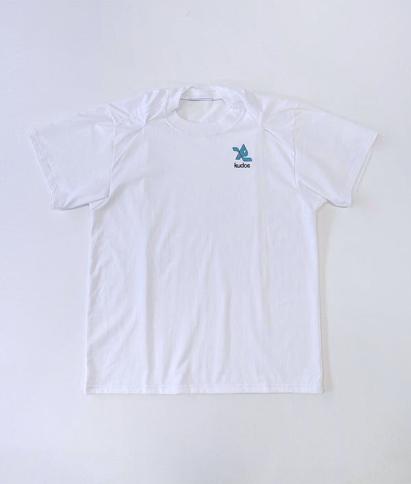 〈kudos〉FOLDED T-SHIRT / フォールドTシャツ（WHITE）