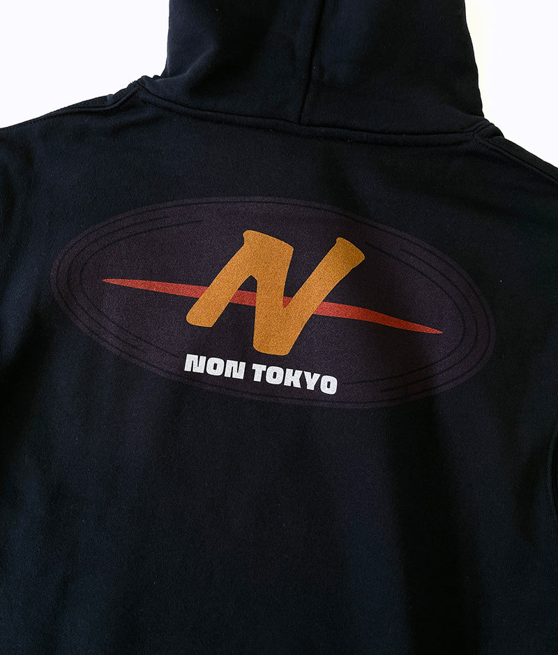 〈NONTOKYO〉PRINT SWEAT PARKA(N) / プリントスウェットパーカー(N)（NAVY）