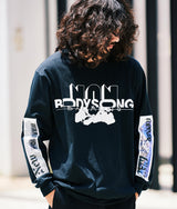 〈BODYSONG. x NONTOKYO x BALMUNG〉NFFN  T-SHIRT / トリプルコラボレーションTシャツ （BLACK）