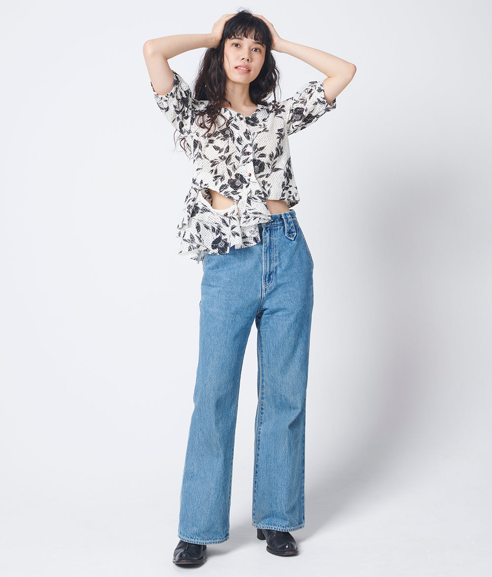 old honey〉52℃ TOPS (WHITE)│QUI STORE